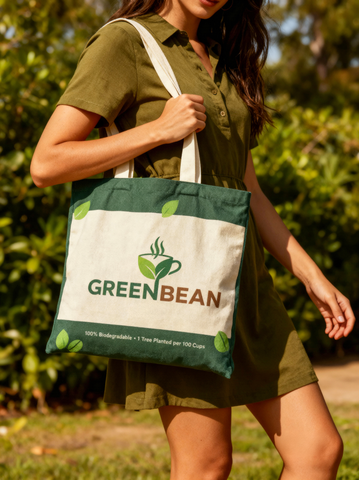 GreenBean Tote Bag